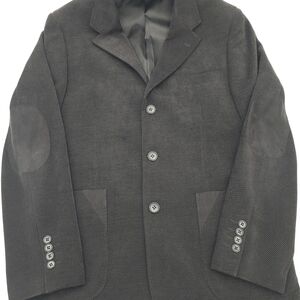 SCYG Blazer Leather Elbow Patches/Pocket Trim Grandpacore College Prof Preppy 48